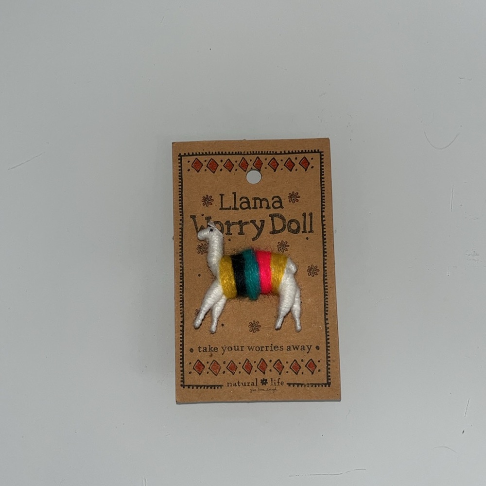 🛑SOLD🛑 Llama worry doll